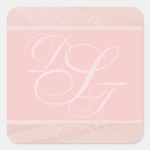 Blush Strokes Umschlag Stickers