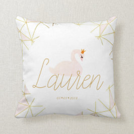 Blush Swan Druckkissen Name it Kissen