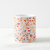 Blush Terrazzo | Rosa eklektische Fußketten | ABST Kaffeetasse (Mittel)
