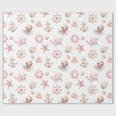 Blush Tide Schätze! Geschenkpapier (Flach)