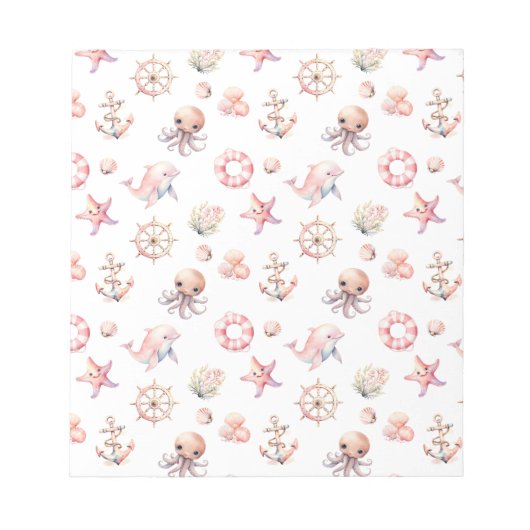 Blush Tide Schätze! Notizblock (Vorderseite)