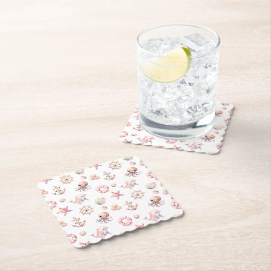 Blush Tide Schätze! Untersetzer (Vor Ort)