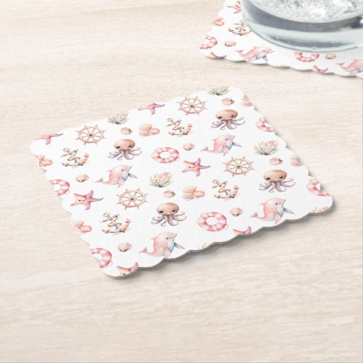 Blush Tide Schätze! Untersetzer (angewinkelt)