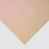 Blush to Gold Ombre Shimmer Luxus Seidenpapier (Ausschnitt)