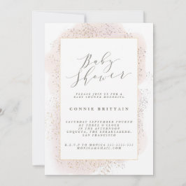 BLUSH TOUCH BABY SHOWING EINLADUNG