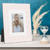 Blush Trellis Fotoplatte (Seite)