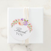 Blush-und Violet-Brautparty Geschenkanhänger (Beispiel)