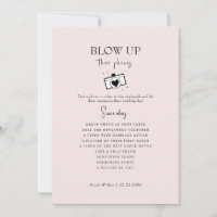 Blush-up ihre Telefone Hochzeitsempfang