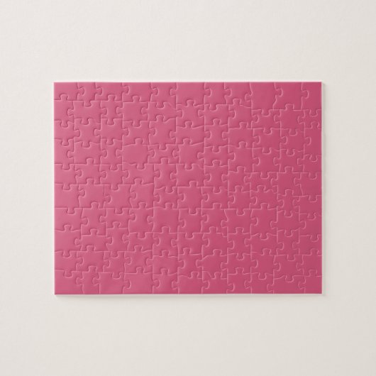 Blush (Vollfarbe) Puzzle (Horizontal)