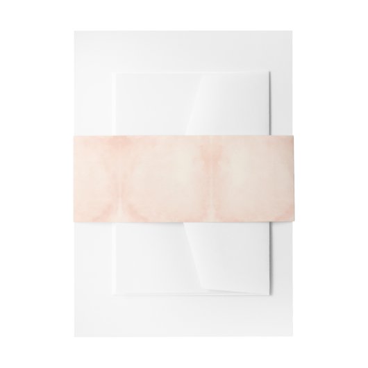 Blush Wash Einladungsbanderole (Vorderseite Beispiel)