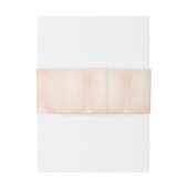 Blush Wash Einladungsbanderole (Rückseitenbeispiel)