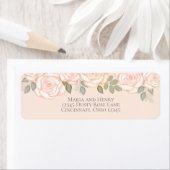 Blush Wasserfarbe Botanische Blätter (Insitu)