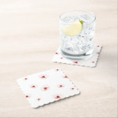 Blush Watercolor Blumenpapier Untersetzer (Vor Ort)