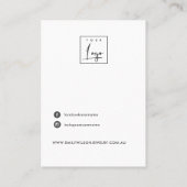 BLUSH WATERCOLOR BLUSH 3 STUDIERENDE EARRING DISPL VISITENKARTE (Rückseite)