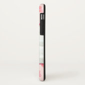 Blush Watercolor Butterfly Monogram Foto Case-Mate iPhone Hülle (Hinten/Links)