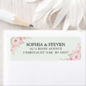 Blush Watercolor Roses Wedding Celebration (Insitu)
