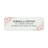  Blush Watercolor Roses Wedding Celebration (Vorne)