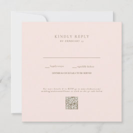 Blush Wedding QR Code UAWG