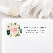 Blush White Blood Wasserfarbe Blumenadresse (Insitu)