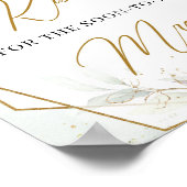 Blush Wie viele Küsse für die bald werdende Frau. Poster (Ecke)