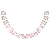 Blush Wildblumen Future Mrs Bridal Bunting Banner (Alle)