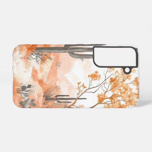 Blush Wüste Bloom Phone Case Samsung Galaxy Hülle (Rückseite (Horizontal))
