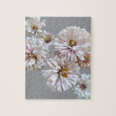 Blush Zinnia Puzzle (Vertikal)