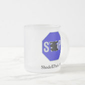 BLUShadeTree mattierte TASSE (VorderseiteRechts)