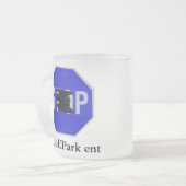BLUShadeTree mattierte TASSE (Vorderseite Links)