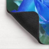Blushed Blue-Rose-MausPad Mousepad (Ecke)