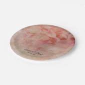 Blushed Vintage Hochzeit Teller (Schrägansicht)