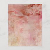 Blushed Vintage Wedding Menu (Rückseite)