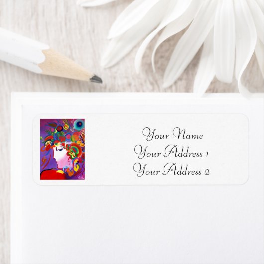 Blushing Beauty Custom Address Labels (Insitu)
