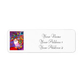 Blushing Beauty Custom Address Labels (Vorne)