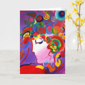 Blushing Beauty Grußkarte Karte (Gelbe Blume)