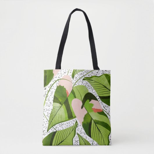 Blushing-Blätter Tasche (Vorderseite)