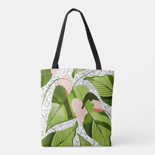 Blushing-Blätter Tasche (Rückseite)