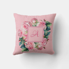 Blushing Blogs: Ein Aquarellblütenkissen Kissen