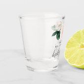 Blushing Bloms Bridesmaid Vorschlag Shotglas Schnapsglas (Links)