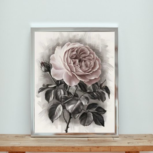 Blushing Bloom Fotodruck