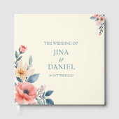 Blushing Bloom Gästebuch (Vorderseite)