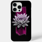 Blushing Bloom: Rosa Lotus-Blume Case-Mate iPhone Hülle (Rückseite)