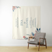 Blushing Bloom Wandteppich (Beispiel)