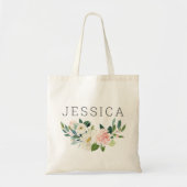 Blushing Blooms Tote Bag Tragetasche (Vorne)