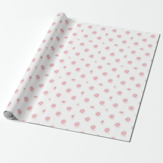 "Blushing Blossom" Geschenkpapier (Ungerollt)