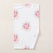 "Blushing Blossom" Handtuch (Handtuch)