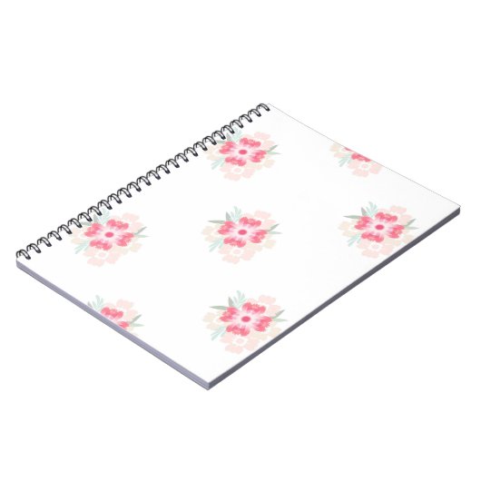 "Blushing Blossom" Notizblock (Linke Seite)