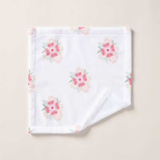 "Blushing Blossom" Waschlappen (Waschlappen)