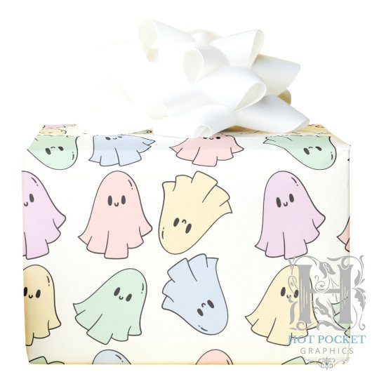 Blushing Boos Geschenkpapier