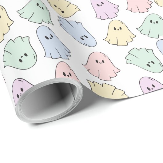 Blushing Boos Geschenkpapier (Rolleneckpunkt)